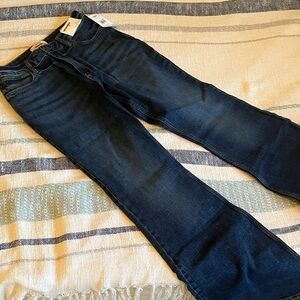 NWT Wrangler Women's High Rise Fierce Flare Dark Blue Jeans